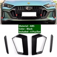 [mvcxb] Front Bumper Fog Lights Lamps Air Intake Decor Cover Trim Fit For GAC Trumpchi Empow 2022 20