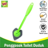 Scotch brite toilet Corner brush3m toilet brush/ toilet brush ID 55