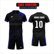 [ Free Nama Nomor Punggung ] Jersey Futsal Dewasa/ Baju Olahraga