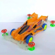 Tamiya Mini 4WD AODA Original Sasis Transparan