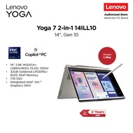 Lenovo Yoga 7 2-in-1 14ILL10 83JQ0000SB|14" 2.8K OLED TOUCH |Intel Ultra 7 258V|32GB/1TB|2Y Warranty