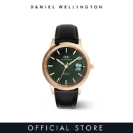 [2 years warranty] Daniel Wellington Iconic Automatic 40mm Sheffield Rose Gold Emerald  - Enamel Dia