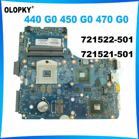 12238-1 for HP ProBook 440 450 470 G0 Laptop Motherboard 48.4YZ33.011 HM76 HD8750M 1GB/2GB GPU 72152