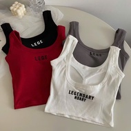 LEGE three-hole bra with foam padding, square neck crop top style A 613 TRANG HOUSE