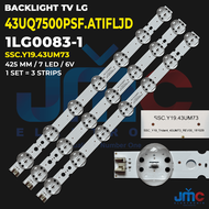 Backlight TV LG 43 Inch 43UQ7500PSF.ATIFLJD