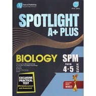 BUKU RUJUKAN  ( 2025 ): SPOTLIGHT A+ PLUS BIOLOGY SPM FORM  4&5 KSSM