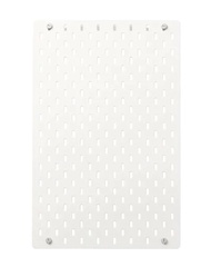 SKÅDIS สกัวดิส แผ่นเส้นใยไม้อัด ขาว lKEA