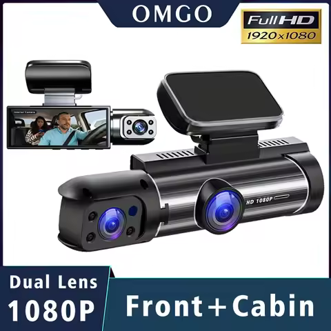 Dual Lens Dash Cam Car DVR FHD 1920*1080P Dash Camera Cabin Dashcam Vehicle Video Drive Recorder Int