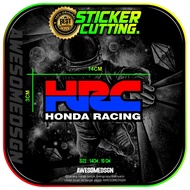 Honda HRC cutting sticker
