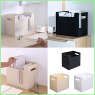 RAN Large Capacity File Storage Solution File Box File Holder Stand for Office Home Desktop File Org