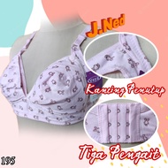 J195 Vaya Large Cup 36c - 42c Three Hooks Non-Padded Nursing Bra