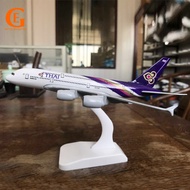 Thai Airways Airbus 380 Plane Model Thailand Airlines A380 Alloy Diecast Airplane Aircraft Model