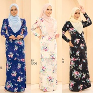 Afa Design Baju Kurung Teratai Plus Size
