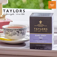 เทย์เลอร์ ชาดำ เอิร์ลเกรย์ 20ซอง Taylors  Earl Grey Tea 50G