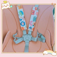 [5 Point Protection] Child Dining Chair Seat Belt Strap Stroller Baby Baby 5 Point Rattan Chair Fixe