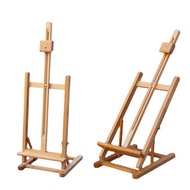 [Ready Stock Easel Drawing Board] Beech Easel Small Desktop Easel Desktop Easel Children's Easel Woo