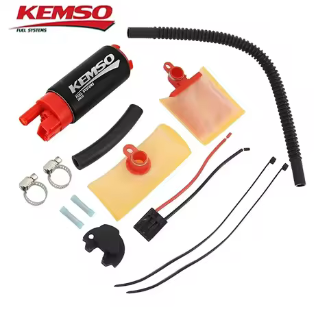KEMSO 340LPH E85 Compatible High Flow Fuel Pump "Replace Walbro 255LPH GSS342" For Honda Civic Accor
