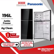 PANASONIC REFRIGERATOR 2-DOOR TOP FREEZER FRIDGE PETI SEJUK NR-BN211GKMY