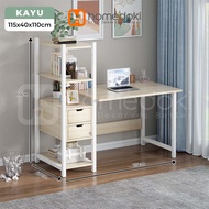 Homedoki Meja Belajar / Meja komputer / Meja Kerja / Meja Belajar Minimalis Kayu / Meja Kerja Murah 