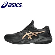 ASICS CourtFF 3 Nov Low-Top Tennis Shoes Unisex Sneakers Black Gold SV3B S5F7