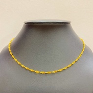 916/22K Gold Gila-Gila Necklace (1.00)