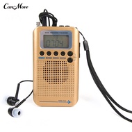 HRD-737 Portable Digital LCD Full Band FM/AM/SW/CB/Air/VHF Stereo Radio Receiver