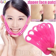 1/2/3Pcs Silicone Facial Lifting Face Patch - Reduce Neck Eyes Wrinkles Elastic Patch - Reusable Ult