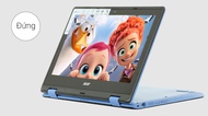 [Trả góp 0%]Acer Aspire R3-131T Pentium N3710 Ram 4G HDD 500G 11.6inch Touch 360 Độ