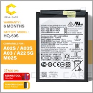 Battery FOR SAMSUNG A02S A025 / A03 A035F / A03S A037F/ A22 5G A226B / M02S / A14 4G HQ-50S (4900 mA