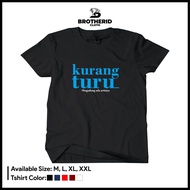 Javanese Plesetan T-shirt, Less Turu Begdang, Has Meaning, Unique, Cute Brand Logo Writing Shirt, Di