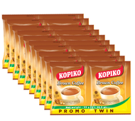 KOPIKO BROWN TWIN PACK BROWN COFFEE 3N1 COFFEE INSTANT COFFEE