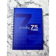 Celebrating 75 Years MBSB Blue Notebook