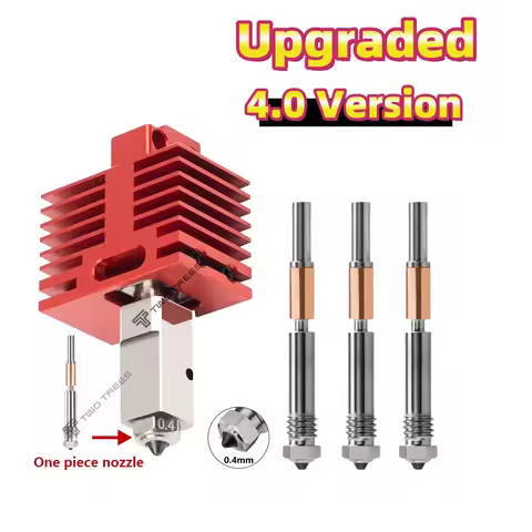 New Upgrade Hotend For Bambu Lab P1P X1C P1S X1 X1E TZ4.0 Upgrade Hot end Print Head 3D printing par