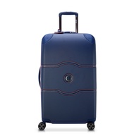 DELSEY Paris Chatelet Hardside 2.0 Luggage with Spinner Wheels, Navy, Checked-26 Inch Trunk