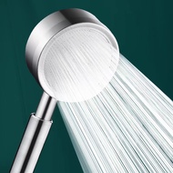 AT-🛫304Stainless Steel Bathroom Pressurized Shower Nozzle Filter Shower Wholesale Shower Head Home Bath Shower Set