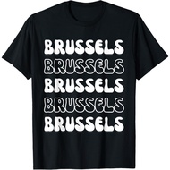 Belgian Brussels Souvenir T-Shirt - Belgian Brussels Belgian Souvenir Shirt Batch 4