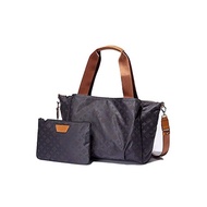 Rasset/russet 2WAY shoulder tote bag with multi-pouch for women