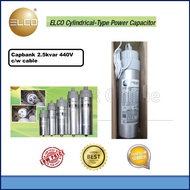 ELCO Power Capacitor bank Cylinder Type 2.5kvar /5kvar 440V C/w Cable
