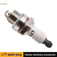 YANGGUA Sparking Plug, Universal Durable Mower Spark Plug, Replacement L7T Lawn Strimmer Spark Plug 