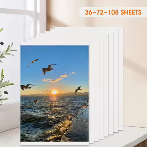 36/72/108 Sheets Paper Compatible for Canon Selphy CP1300 CP1500 Compact Photo Printers 100x148mm Ph