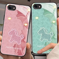 luck Casing for vivo y81,y85,y91,y93,y97,y95,x20,x23,x50,x70,x80,x90/pro,x100 tempered glass case (W