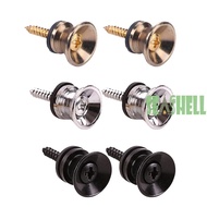 [Seashell02.my] Guitar Pegs for Acoustic Electric Bass Ukulele Guitar Strap Buckle Button Lock A