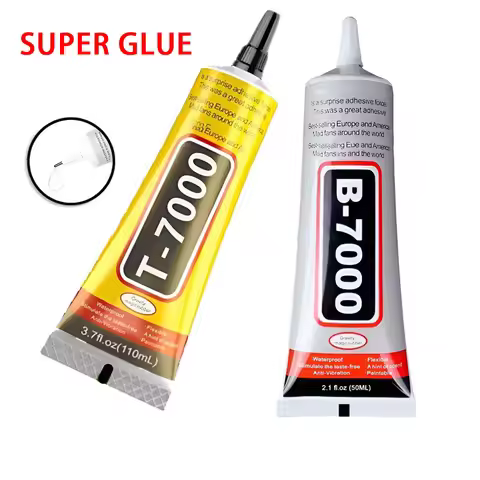 15/50/110ml T7000 Black Cellphone Tablet Repair Glue Battery Cover Lcd Frame Adhesive Repair Point D