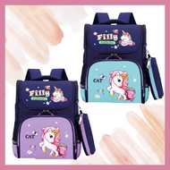Pony Horse girl's school bag/ Filly UNICORN/Girl's backpack/Girl's bag/ Study bag/