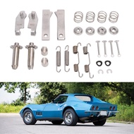 sunshineeq Stainless Steel Parking Brake Hardware Kit X4229 Replacement for Chevy Corvette C2 C3 LH 