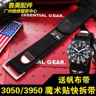 Suitable for luminox Strap luminox Strap Quick Release Strap Velcro 22mm Strap Canvas Breathable Str