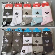 [ready stock]Clover long tube sports socks 100% pure cotton men and women breathable leisure long socks