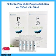 OPTO PHARM P2 Pentax Plex Multi-Purpose Solution 4 x350ml + 5 x10ml P2 MPS (Expiry Date/ Mar 2029)