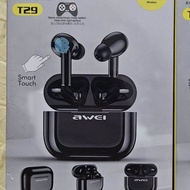 [HD earbud] new Awei T29  T13 pro TWS HiFi music Bluetooth earphone no delay games ergonomic design earphones Bluetooth 5.3 true touch wireless stereo headphone fast pairing touch sensor series earbuds for all Bluetooth mobiles