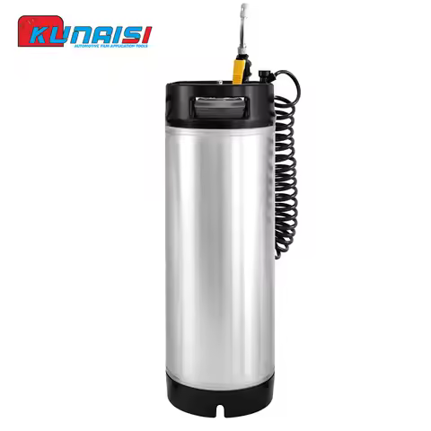 KUNAISI 19L Portable Stainless Steel Car TPU PPF Film Install High-Pressure Water Tank Keg Sprayer W
